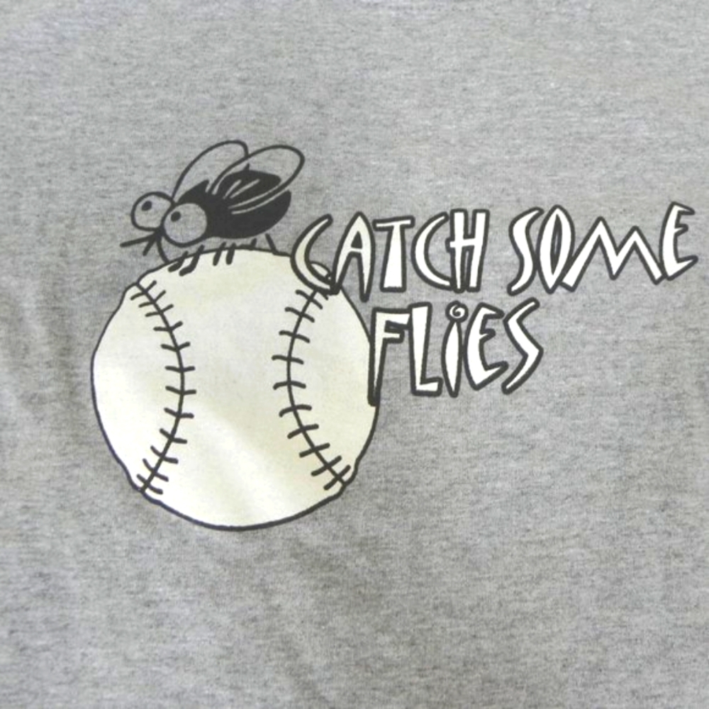 Softball T-Shirt "Catch Some Flies"